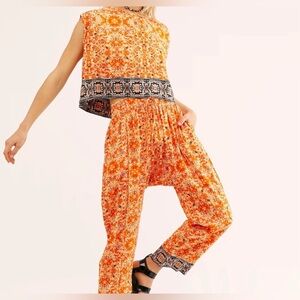 Free People BOHO Make My Day - Shirt / Pants Set!
